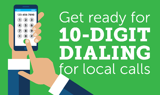 website local calling 10 digit