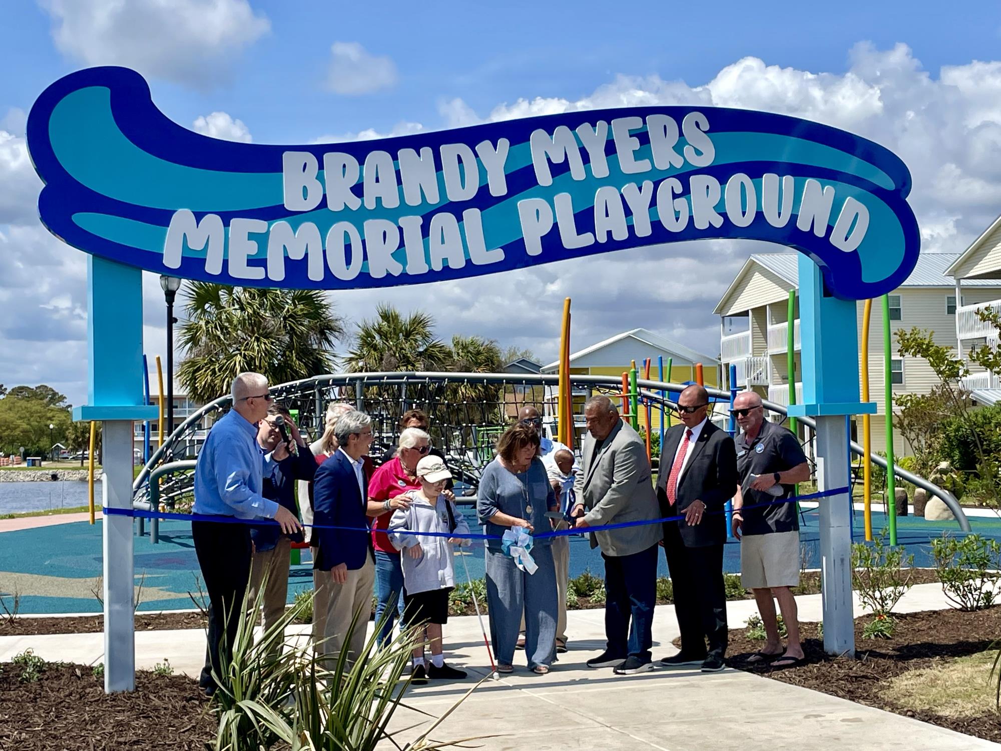 Playground Ribbon Cutting 2